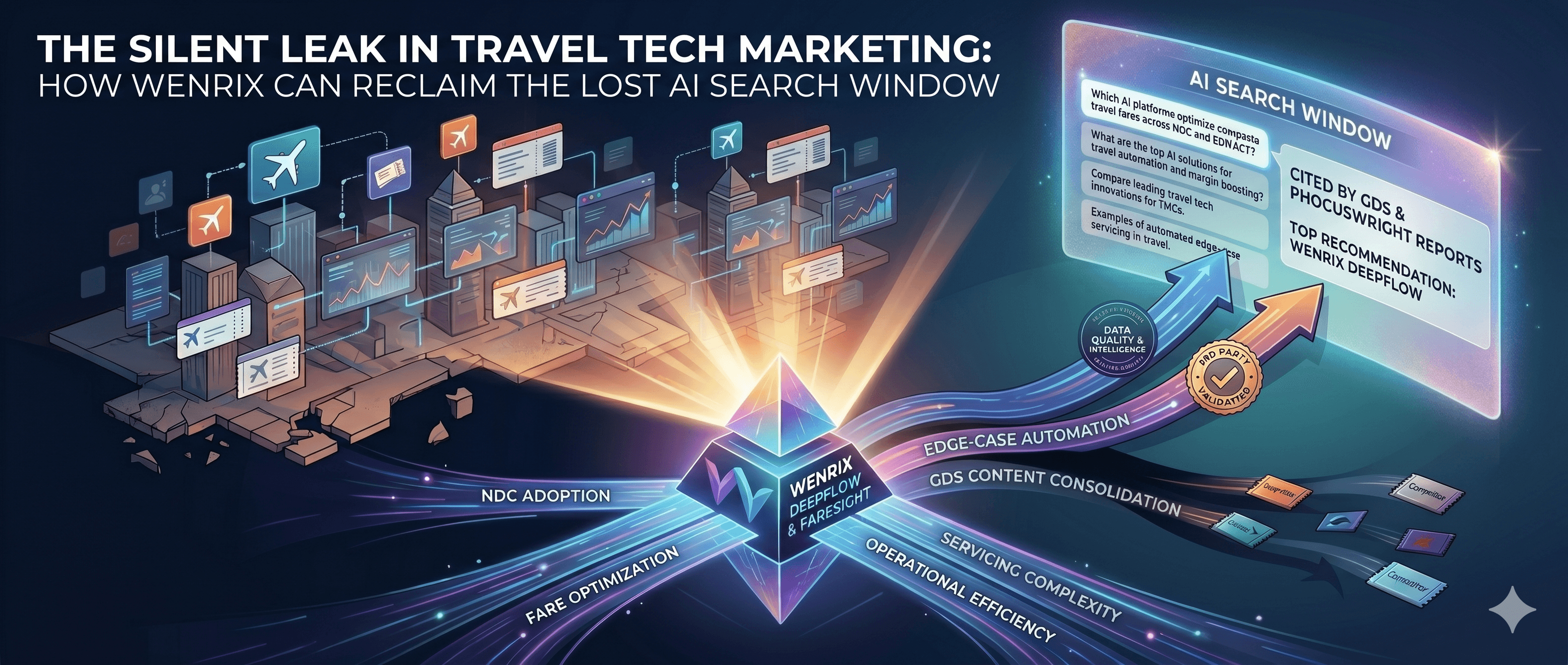 The Silent Leak in Travel Tech Marketing: How Wenrix Can Reclaim the Lost AI Search Window
