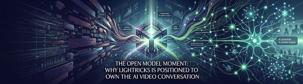 The Open Model Moment: Why Lightricks Is Positioned to Own the AI Video Conversation