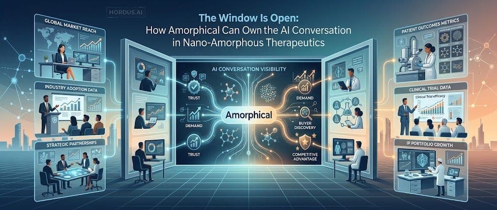 The Window Is Open: How Amorphical Can Own the AI Conversation in Nano-Amorphous Therapeutics
