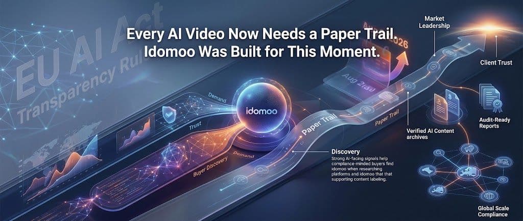 Every AI Video Now Needs a Paper Trail. Idomoo Was Built for This Moment.