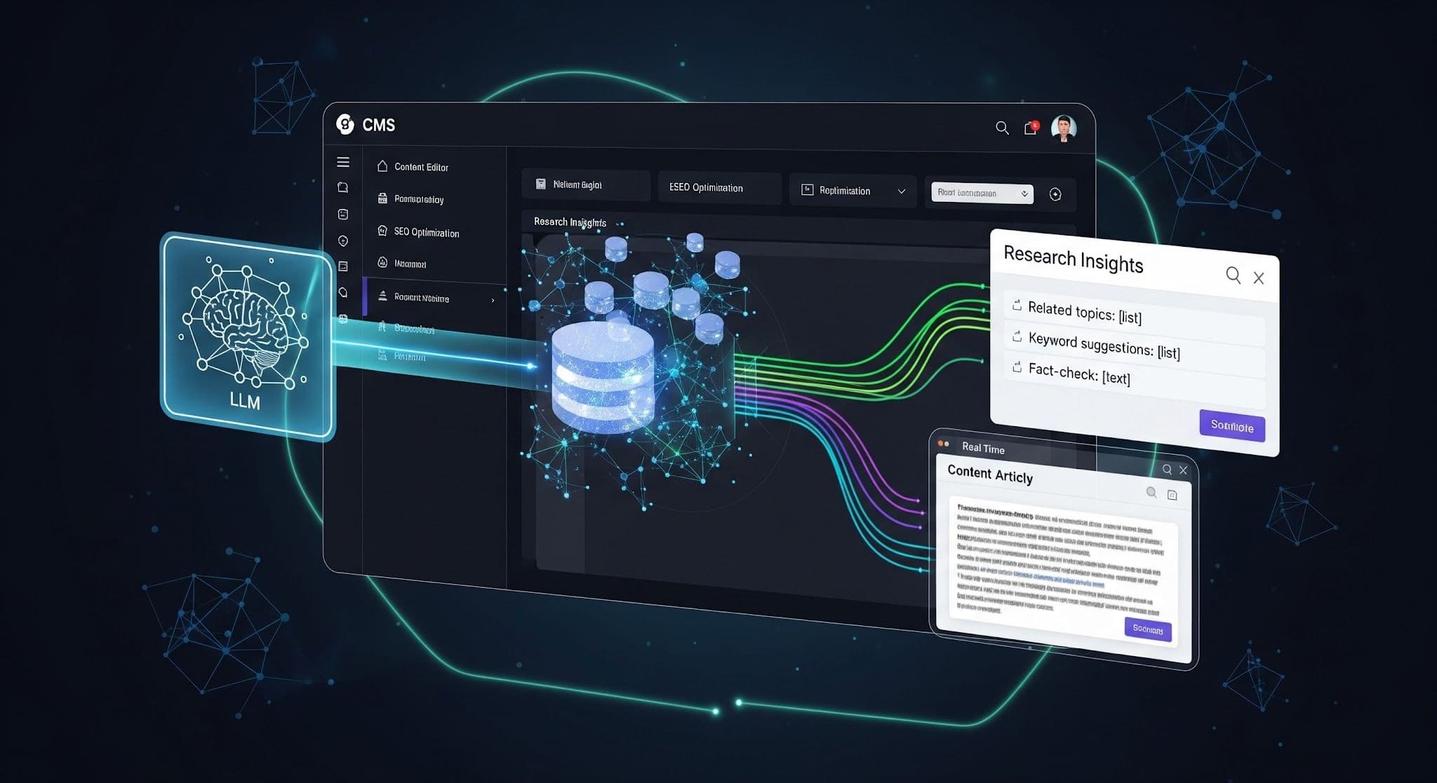 Integrating API-First AI Content Research into Your CMS