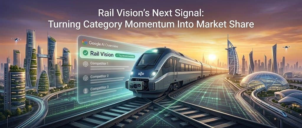 Rail Vision's Next Signal: Turning Category Momentum Into Market Share