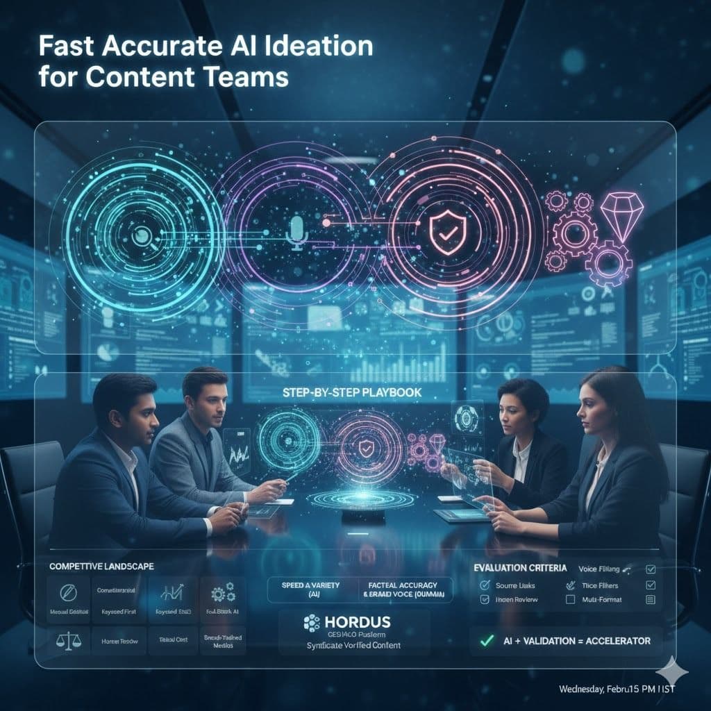 Fast, Accurate AI Ideation for Content Teams