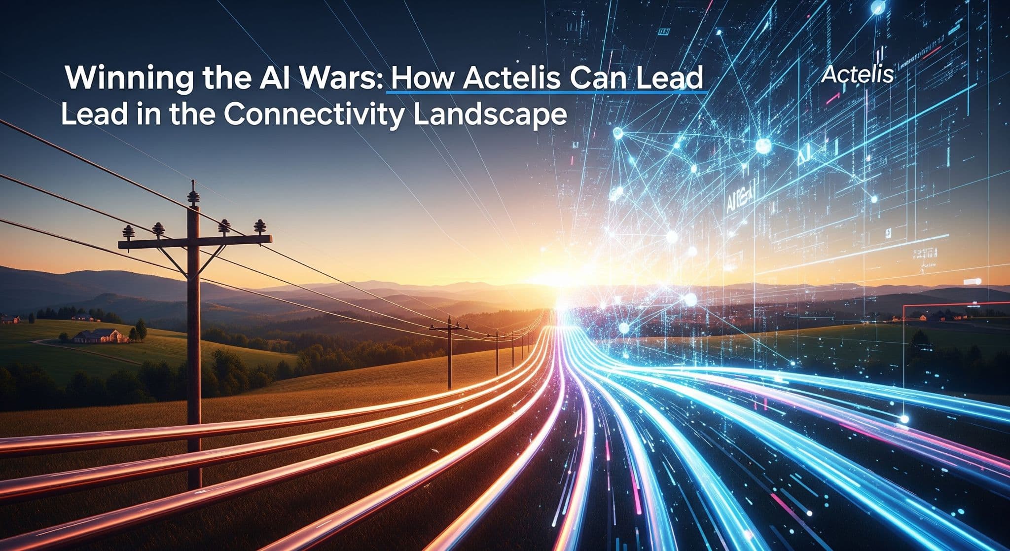 Winning the AI Wars: How Actelis Can Lead in the Connectivity Landscape