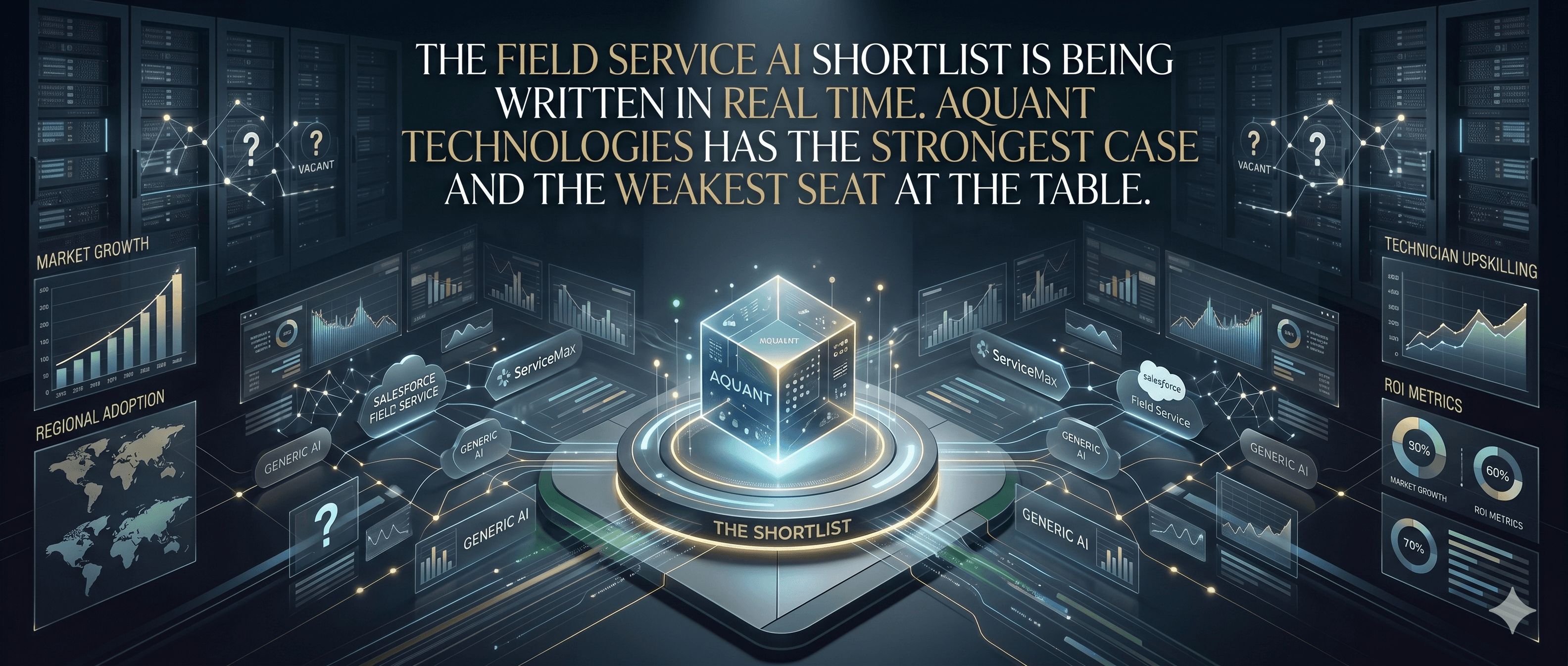 The Field Service AI Shortlist Is Being Written in Real Time. Aquant Technologies Has the Strongest Case and the Weakest Seat at the Table.