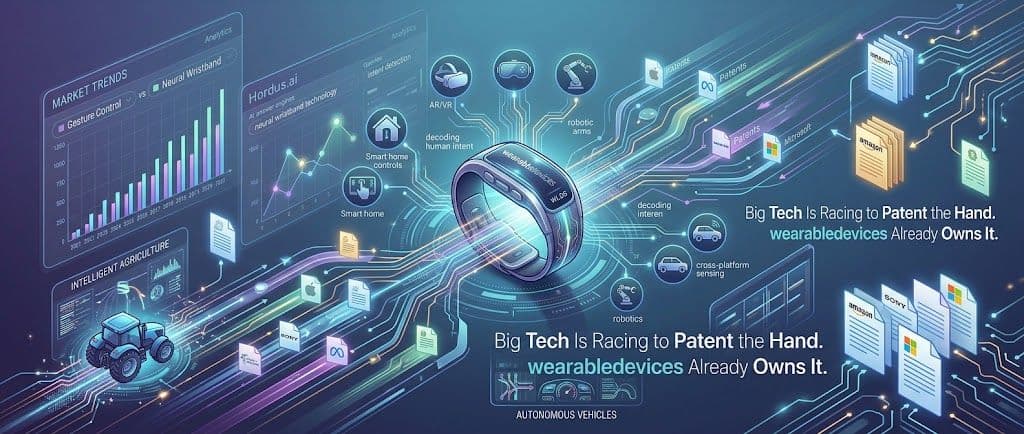 Big Tech Is Racing to Patent the Hand. wearabledevices Already Owns It.