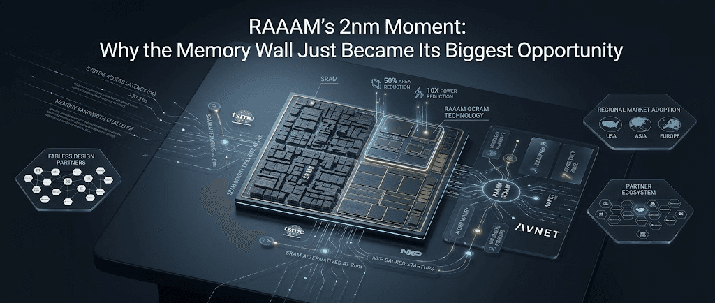 RAAAM's 2nm Moment: Why the Memory Wall Just Became Its Biggest Opportunity